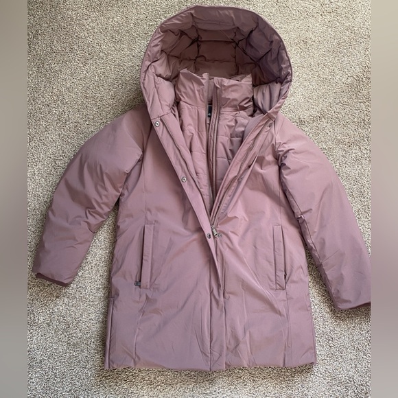 Reitmans M Warm Hooded Winter Puffer Coat/Jacket with built-in Zippered Vest - Picture 2 of 13